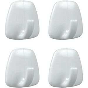 Crochets adhésifs trapezoïdaux Metaltex - Pack de 4 - Publicité Crochets adhésifs trapezoïdaux Metaltex - Pack de 4 - Publicité