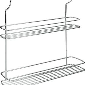 Metaltex Porta Especias 2 Niveles Cromado - Estante de Cocina Metaltex Porta Especias 2 Niveles Cromado - Estante de Cocina