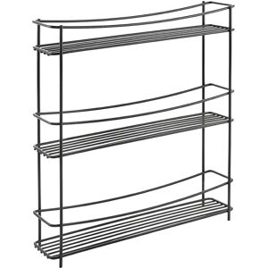 Metaltex Kumino 3-Tier Spice Rack - Black Metaltex Kumino 3-Tier Spice Rack - Black