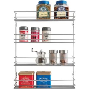 Metaltex Pepito Wall Spice Rack - Wall Mount 4 Shelves Metaltex Pepito Wall Spice Rack - Wall Mount 4 Shelves