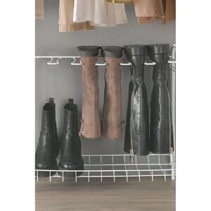 Metaltex Shoe Rack Two-Level White - Shoe Storage System Metaltex Shoe Rack Two-Level White - Shoe Storage System