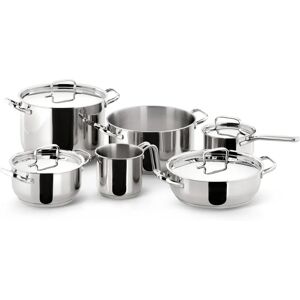 Lagostina 10-piece stainless steel pan set - Pan set Lagostina 10-piece stainless steel pan set - Pan set