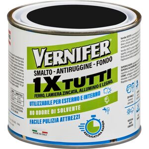 Vernifer 500 ml - Nero - Smalto antiruggine Vernifer 500 ml - Nero - Smalto antiruggine