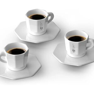 Bialetti RTATZ402 White Coffee Set - Espresso Cups Bialetti RTATZ402 White Coffee Set - Espresso Cups