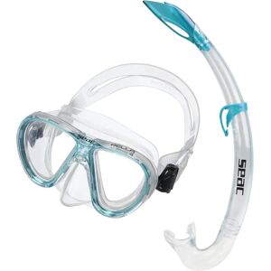 Seac Snorkel Set - Aquamarine - for Kids 8-16 - Snorkeling Gear Seac Snorkel Set - Aquamarine - for Kids 8-16 - Snorkeling Gear