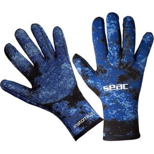 Seac Anatomic Camo Gloves - Diving Gloves - 3.5mm Neoprene - Camouflage / Blue Seac Anatomic Camo Gloves - Diving Gloves - 3.5mm Neoprene - Camouflage / Blue