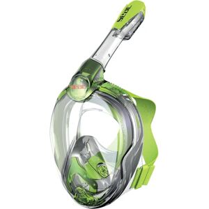 Seac Magica Junior Full Face Snorkeling Mask - Green Lime - 180° View Seac Magica Junior Full Face Snorkeling Mask - Green Lime - 180° View