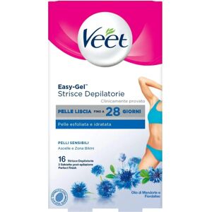 Veet Sensitive Skin Bikini & Underarm Wax Strips - 16 Uses Veet Sensitive Skin Bikini & Underarm Wax Strips - 16 Uses