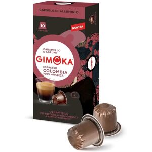 Gimoka Capsules Colombie - Compatible Nespresso - 100 Capsules - Publicité Gimoka Capsules Colombie - Compatible Nespresso - 100 Capsules - Publicité