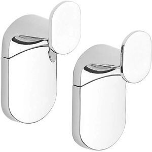 Metaform - Set de două umerașe din oțel cromat - Accesorii baie Metaform - Set de două umerașe din oțel cromat - Accesorii baie