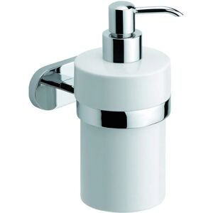 METAFORM Louise Dispensor de jabón de cerámica y metal de pared METAFORM Louise Dispensor de jabón de cerámica y metal de pared