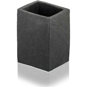 METAFORM Syl Accesorio de baño portacepillos pizarra - Vaso para cepillos y pasta METAFORM Syl Accesorio de baño portacepillos pizarra - Vaso para cepillos y pasta