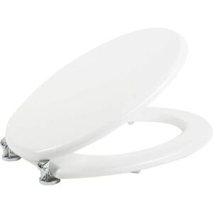 Idralite Ellisse Fit Asiento de inodoro blanco MDF Minimalista - Asiento WC Idralite Ellisse Fit Asiento de inodoro blanco MDF Minimalista - Asiento WC