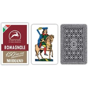 Modiano Romagnole Donkerrode Kaarten - Beperkte Editie Modiano Romagnole Donkerrode Kaarten - Beperkte Editie