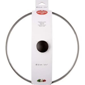Ballarini Glazen Deksel 32cm - Keukengerei Accessoire met Zwarte Knop Ballarini Glazen Deksel 32cm - Keukengerei Accessoire met Zwarte Knop