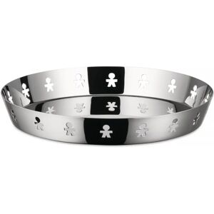 Alessi AKK78 Food Service Tray - Round Stainless Steel Design Alessi AKK78 Food Service Tray - Round Stainless Steel Design