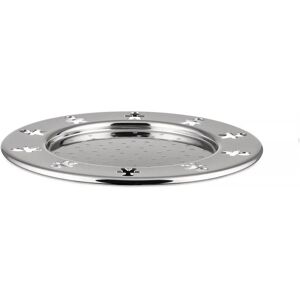 Alessi AKK80/13 Bottle Coaster - Stainless Steel - Designer King Kong Alessi AKK80/13 Bottle Coaster - Stainless Steel - Designer King Kong