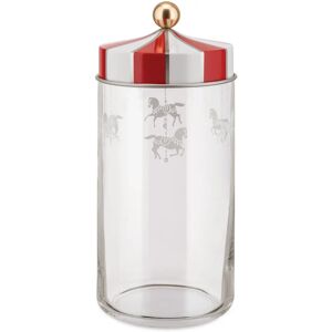 Alessi Circus Glass Jar - 1.5L Hermetic Container Alessi Circus Glass Jar - 1.5L Hermetic Container
