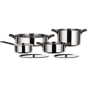 Alessi EDO Kookgerei-Set - Rvs, Inductie Geschikt, 7 Stuks Alessi EDO Kookgerei-Set - Rvs, Inductie Geschikt, 7 Stuks