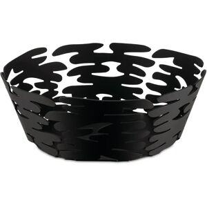Alessi BM10/18B Coş de rufe din oțel - Rotund, Negru Alessi BM10/18B Coş de rufe din oțel - Rotund, Negru