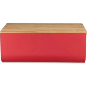 Alessi BG03R Rote Brotkiste mit Bambus-Schneidebrett - Brotkasten Alessi BG03R Rote Brotkiste mit Bambus-Schneidebrett - Brotkasten