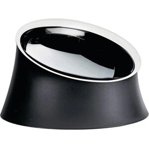 Alessi Wowl Hundematte - Rustfritt stål, Svart - Hundematkål Alessi Wowl Hundematte - Rustfritt stål, Svart - Hundematkål