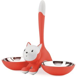 Alessi - Tigrito Cat Bowl - Orange-Red - Pet Bowl Alessi - Tigrito Cat Bowl - Orange-Red - Pet Bowl