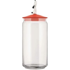 Alessi Contenedor de comida para perros Lula - 1.5L, Rojo Alessi Contenedor de comida para perros Lula - 1.5L, Rojo
