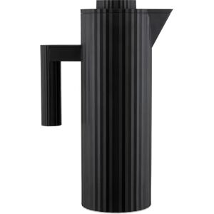 Alessi Black Pleated Insulating Jug - 1L - Insulating Jug Alessi Black Pleated Insulating Jug - 1L - Insulating Jug
