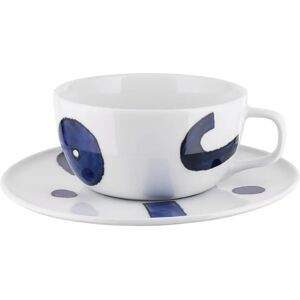 Alessi - Coffret de Tasses à Café Itsumo - Bleu - Porcelaine - Designer Samiro Yunoki - Publicité Alessi - Coffret de Tasses à Café Itsumo - Bleu - Porcelaine - Designer Samiro Yunoki - Publicité