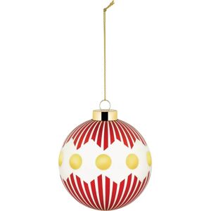 Alessi Nika Zupanc Red Christmas Bauble - Christmas Tree Ornament Alessi Nika Zupanc Red Christmas Bauble - Christmas Tree Ornament
