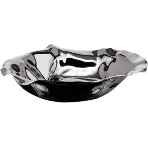Alessi Sarria Stainless Steel Fruit Bowl - Round, Designer Lluis Clotet Alessi Sarria Stainless Steel Fruit Bowl - Round, Designer Lluis Clotet