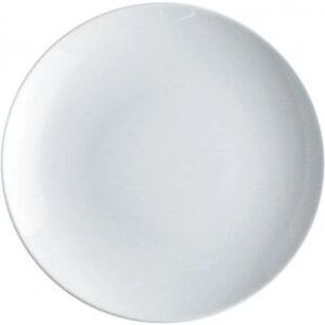 Alessi SG53/5 White Porcelain Round Dining Plate - Dining Plate Alessi SG53/5 White Porcelain Round Dining Plate - Dining Plate