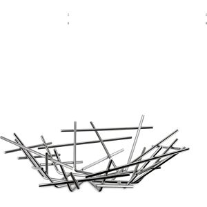 Alessi 'Blow Up' Basket - Stainless Steel - Designer Fratelli Campana - Fruit Bowl Alessi 'Blow Up' Basket - Stainless Steel - Designer Fratelli Campana - Fruit Bowl