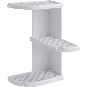 Gedy G-oscar White Corner Shower Shelf - Shower Corner Shelf Gedy G-oscar White Corner Shower Shelf - Shower Corner Shelf