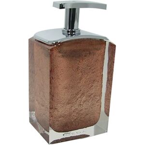 Gedy Antares Transparante Bruine Resin Zeepdispenser - Zeepdispenser Gedy Antares Transparante Bruine Resin Zeepdispenser - Zeepdispenser