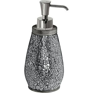 Gedy Myosotis Dispensor - Cerámica y Vidrio - 19x8,5x8,5 cm Gedy Myosotis Dispensor - Cerámica y Vidrio - 19x8,5x8,5 cm
