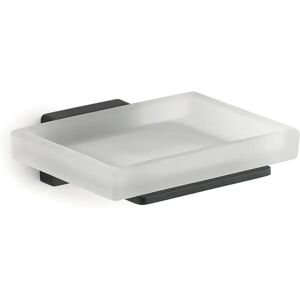 Gedy Portasapone de pared - Accesorio moderno para baño - Nero Opaco Gedy Portasapone de pared - Accesorio moderno para baño - Nero Opaco