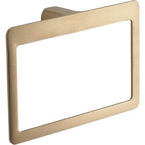 Gedy PIRENEI Wall-Mounted Brass & Cromall Towel Ring - Matte Gold Gedy PIRENEI Wall-Mounted Brass & Cromall Towel Ring - Matte Gold