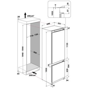 Whirlpool WH-SP70 T121 - Weiß - Kühlschrank Whirlpool WH-SP70 T121 - Weiß - Kühlschrank
