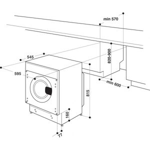 Whirlpool WMWG71483E - Fehér - mosógép Whirlpool WMWG71483E - Fehér - mosógép