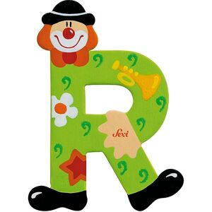 Sevi Trudi 81754 - Houten Clown Letter R - 9,5cm Decoratie Sevi Trudi 81754 - Houten Clown Letter R - 9,5cm Decoratie