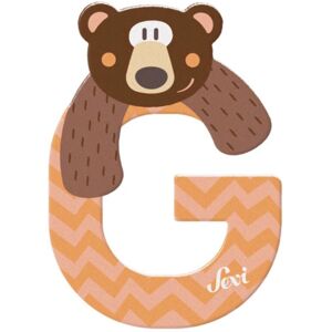 Sevi - Letter G Grizzly Leer Speelgoed - Houten Letter Sevi - Letter G Grizzly Leer Speelgoed - Houten Letter
