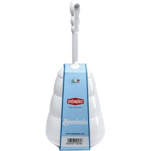 Stefanplast - Portascopino bianco con tappo - Accessorio bagno Stefanplast - Portascopino bianco con tappo - Accessorio bagno