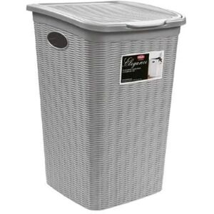 Panier per bucato Stefanplast Elegance 50L - Grigio Panier per bucato Stefanplast Elegance 50L - Grigio