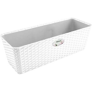 Jardinière en Plastique Blanc Stefanplast MID319106 - Jardinière - Publicité Jardinière en Plastique Blanc Stefanplast MID319106 - Jardinière - Publicité