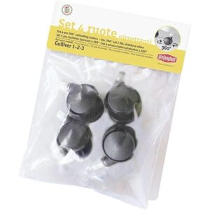 Stefanplast Ruote per trasporto Gulliver - 4 pezzi Stefanplast Ruote per trasporto Gulliver - 4 pezzi