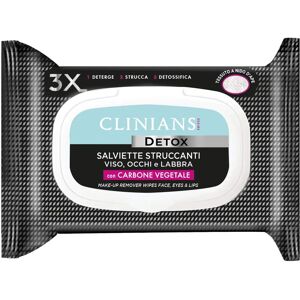 Salviette detox Clinians - Pulizia viso - 25 pezzi Salviette detox Clinians - Pulizia viso - 25 pezzi