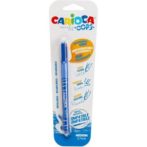 Stylo gel effaçable Carioca - Stylo - Bleu - Publicité Stylo gel effaçable Carioca - Stylo - Bleu - Publicité