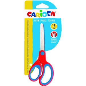 Carioca 15cm Safety Round-tip Stainless Steel Scissors - Scissors Carioca 15cm Safety Round-tip Stainless Steel Scissors - Scissors